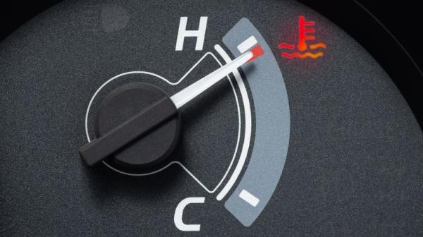 Car temperature gauge